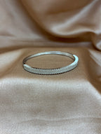 The Pave Chevron Bangle