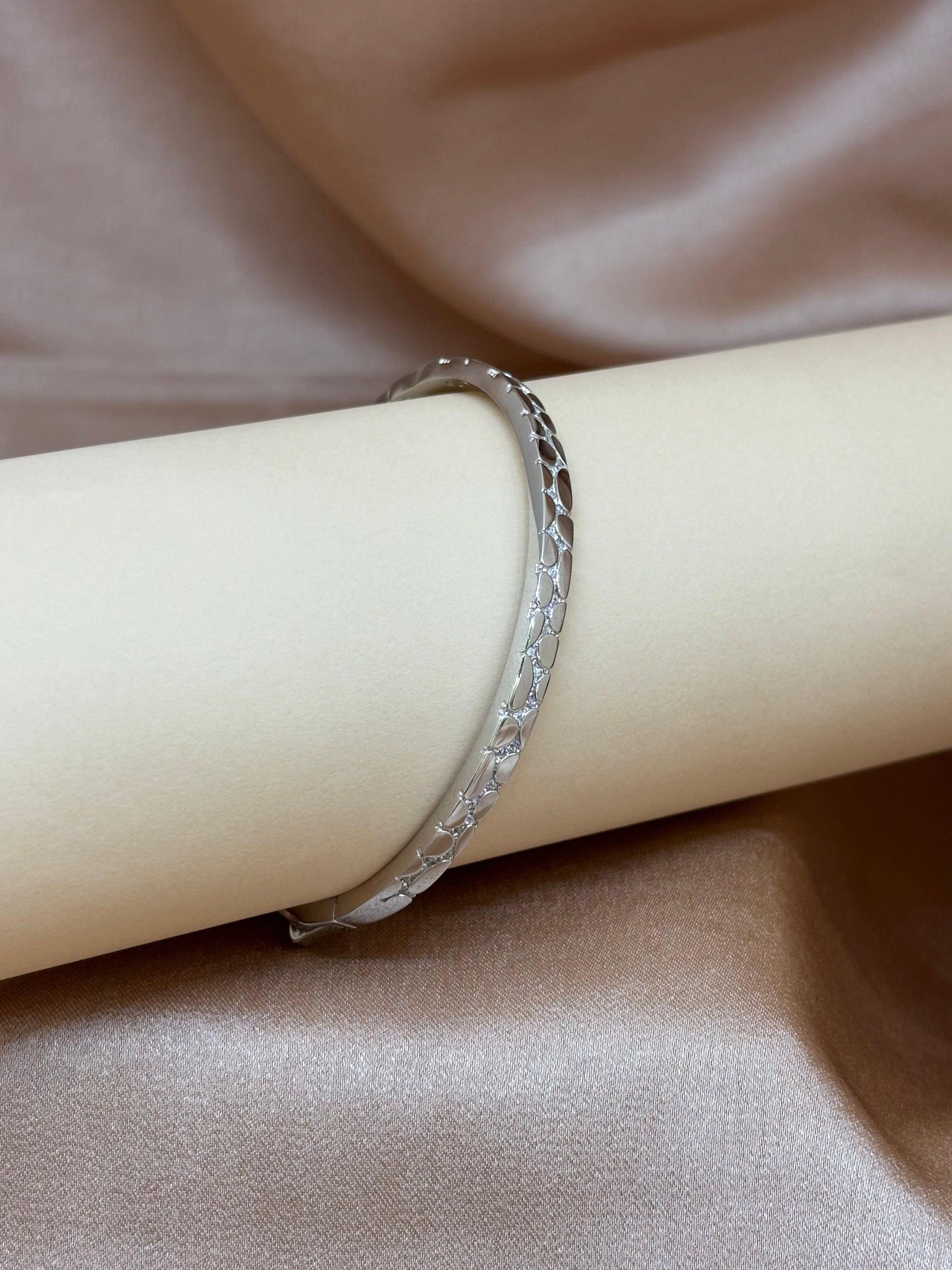 Hammered Sterling Silver Cuff