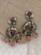 Ganesha & Elephant Temple Earrings