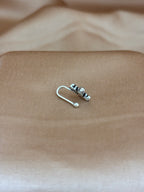 Starry Floret Silver Nose Pin