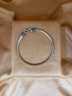 Classic Silver Snake Bone Anklet