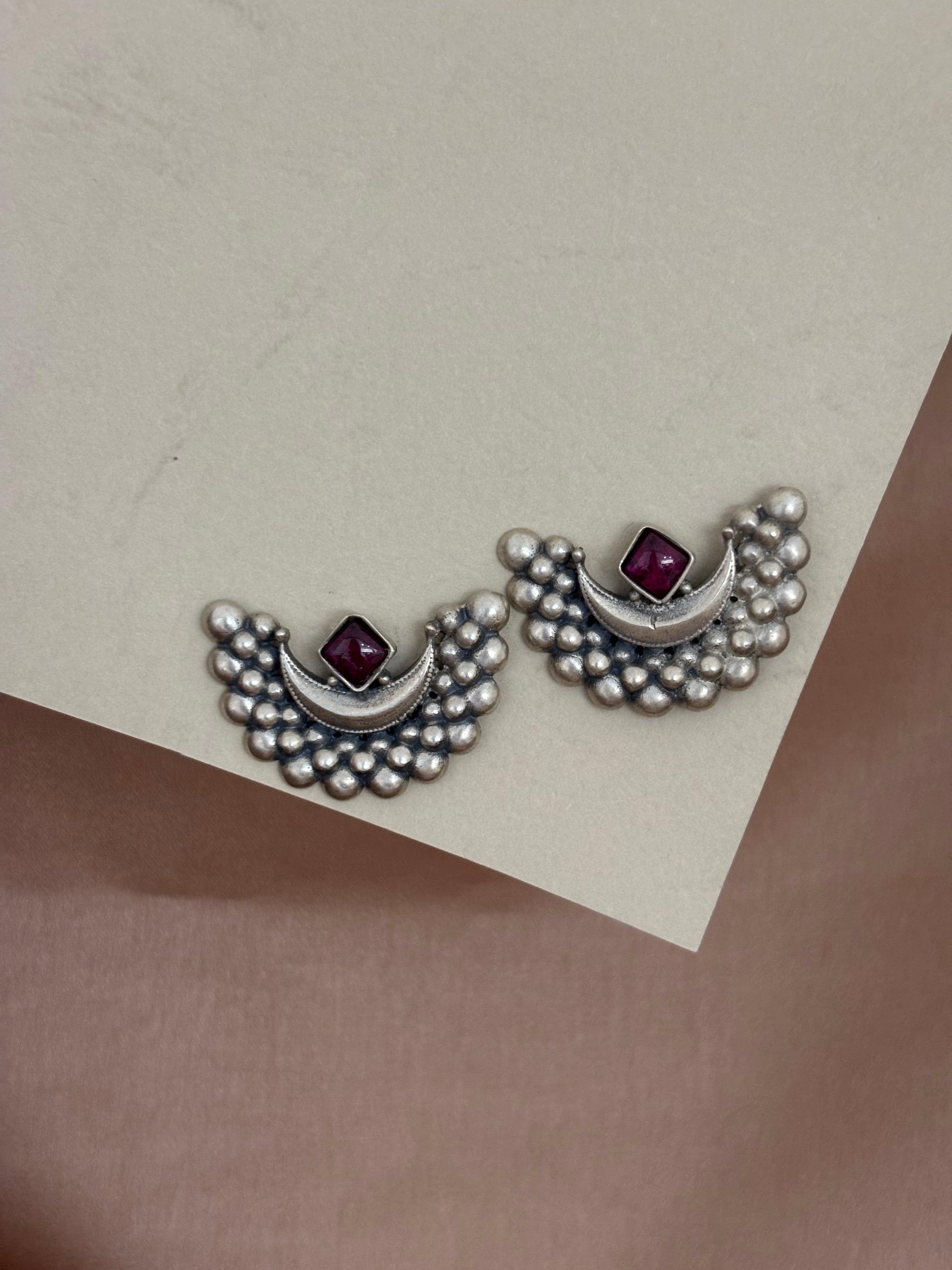 Half Moon Studs