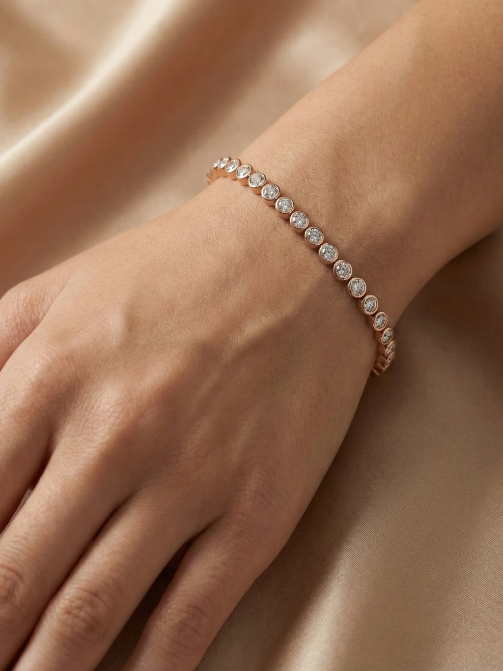 Aurora Tennis Bracelet