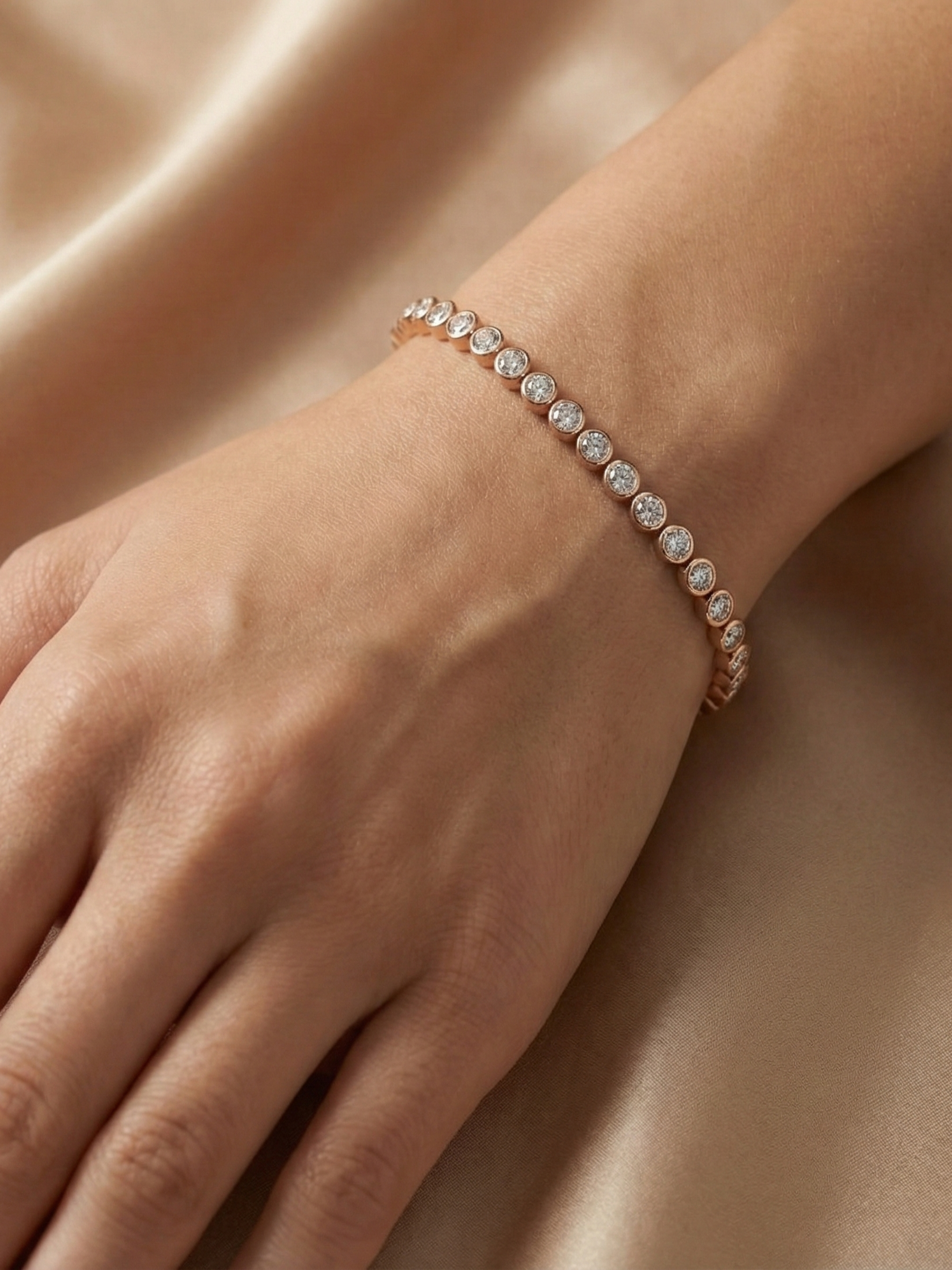 Aurora Tennis Bracelet
