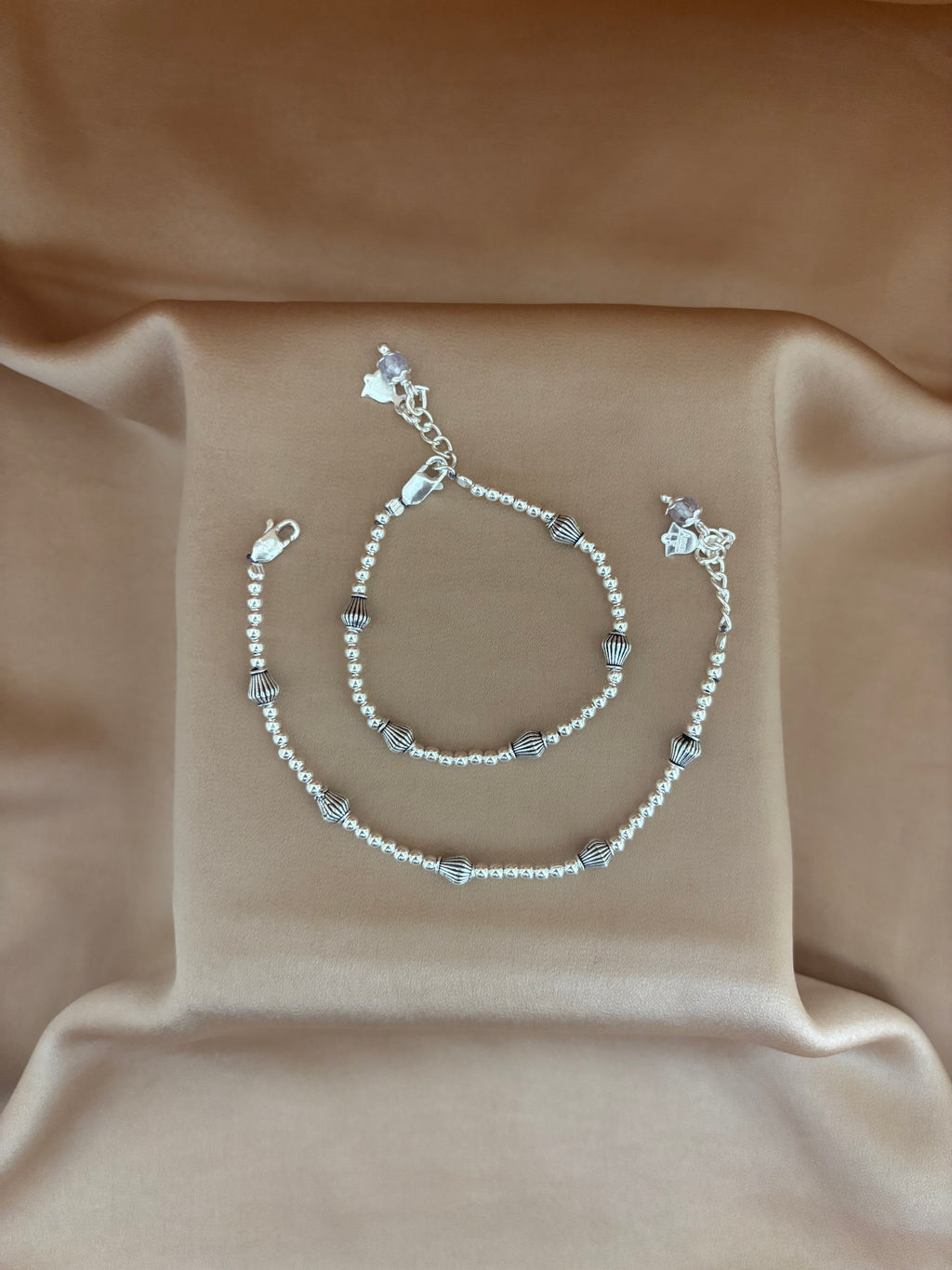 The "Seaside Story" Textured Bead Payal