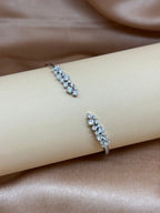 Dual Marquise Open Bangle