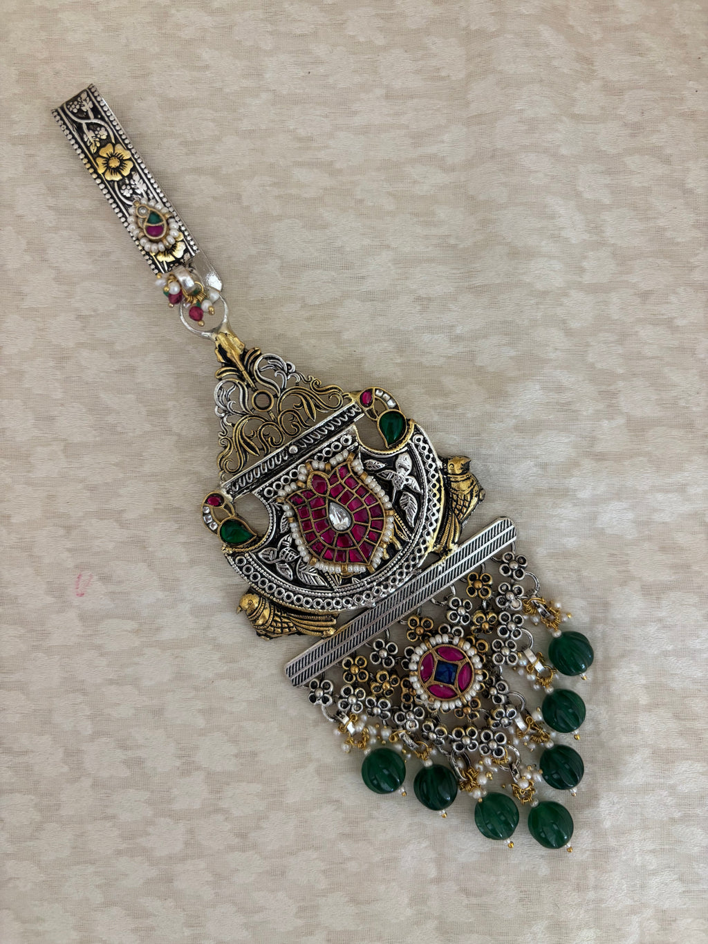 The Heritage Floral Cut-Work Juda