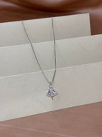 Sparkling Ballerina Pendant Necklace