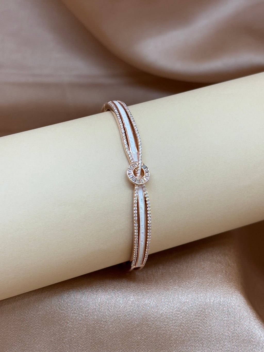 The Rose Halo Open Cuff