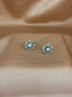 Classic Shimmer Zirconia Silver Toe Rings