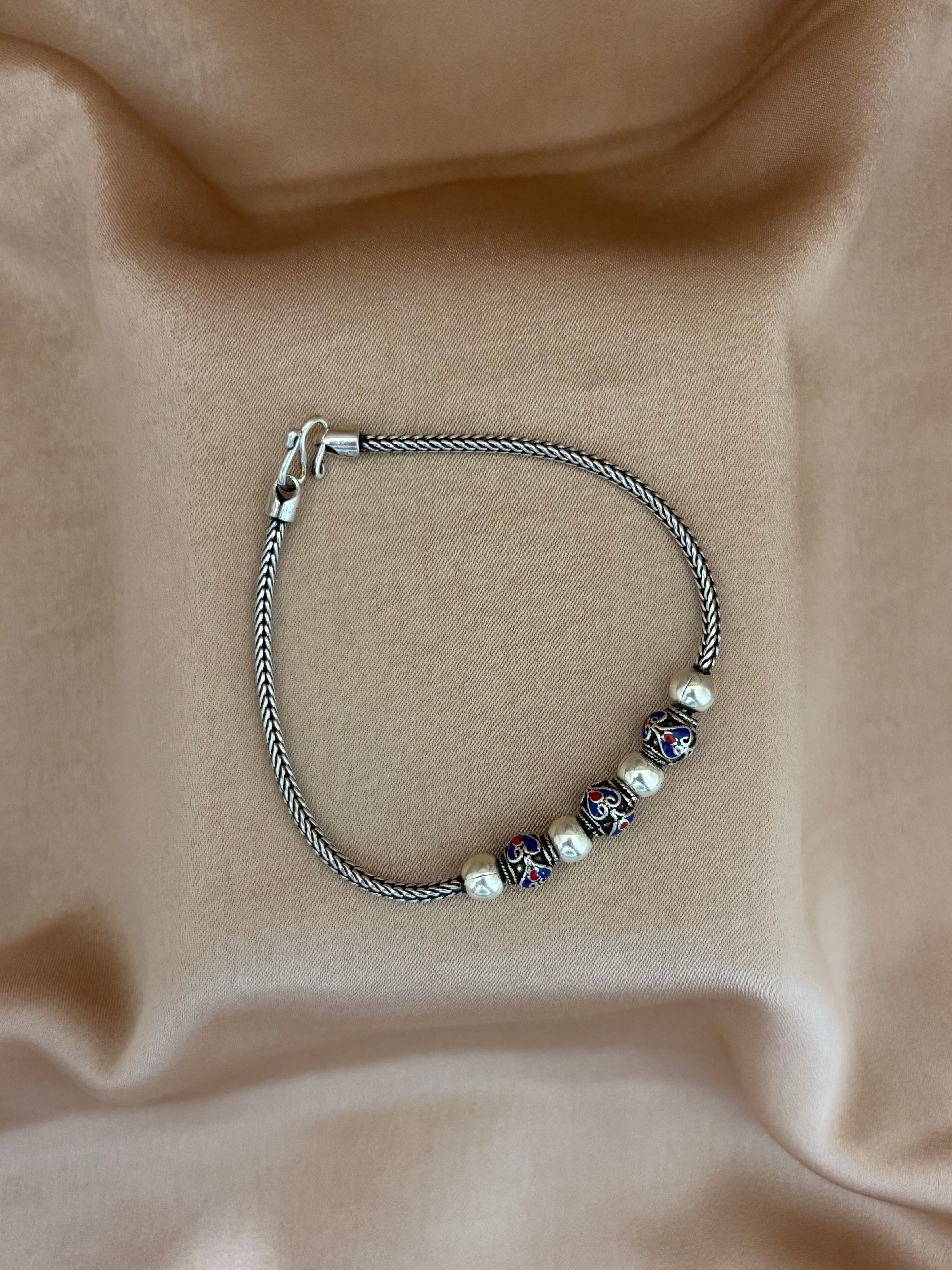 Heritage Enamel Beaded Bracelet
