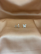 Petite Butterfly Sparkle Studs
