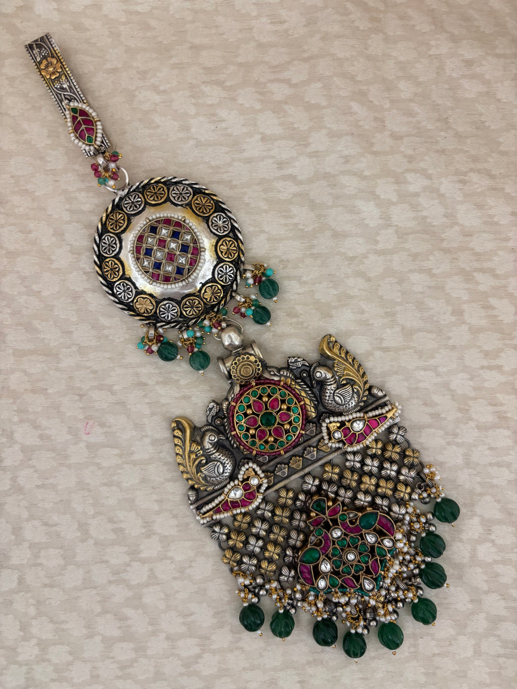 Floral Medallion & Bird Motif Juda