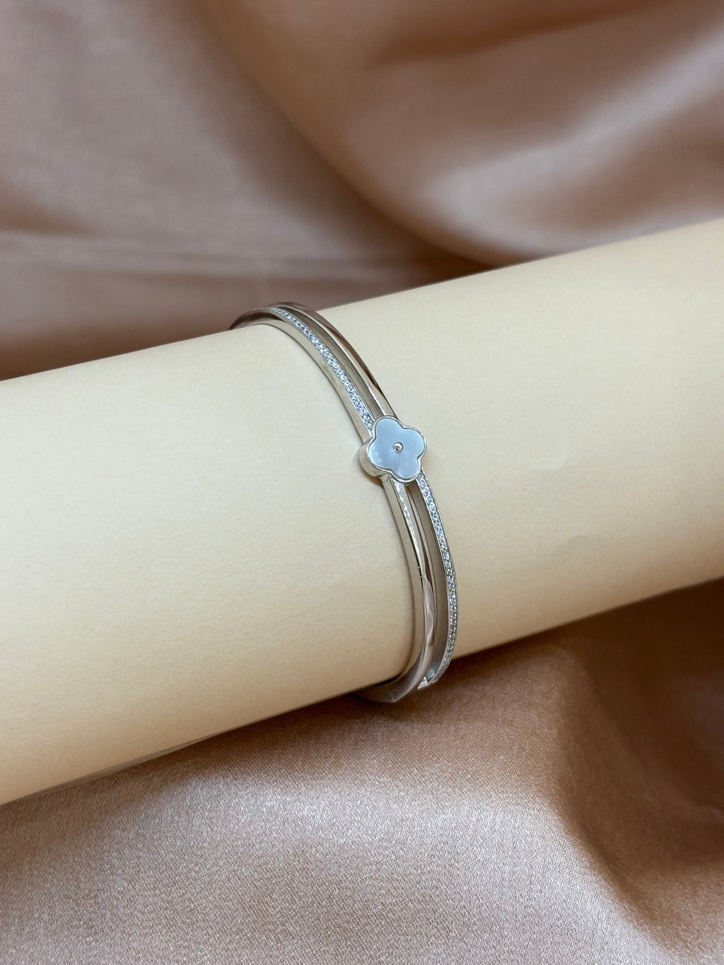 The Pearl Clover Cuff