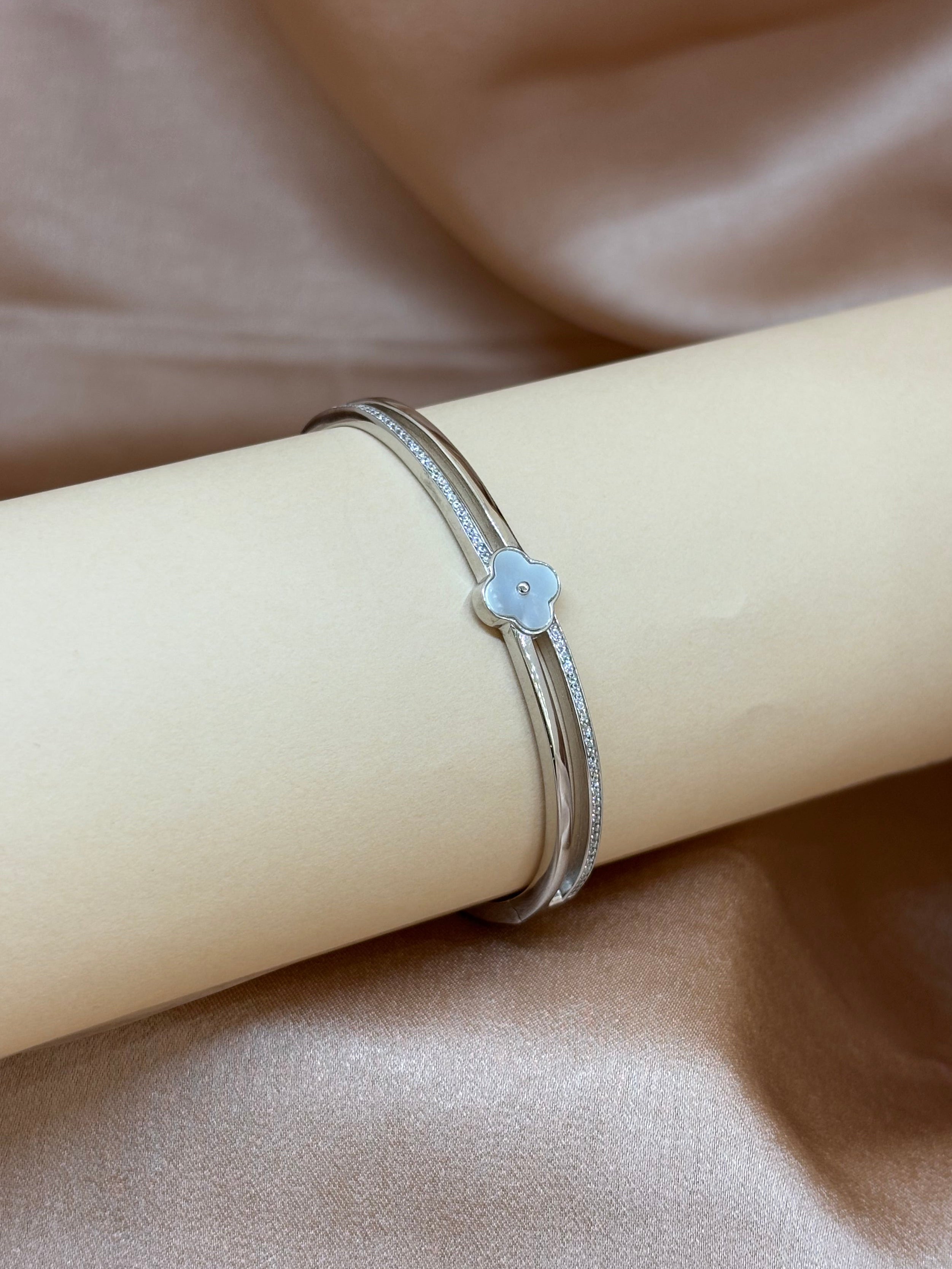 The Pearl Clover Cuff