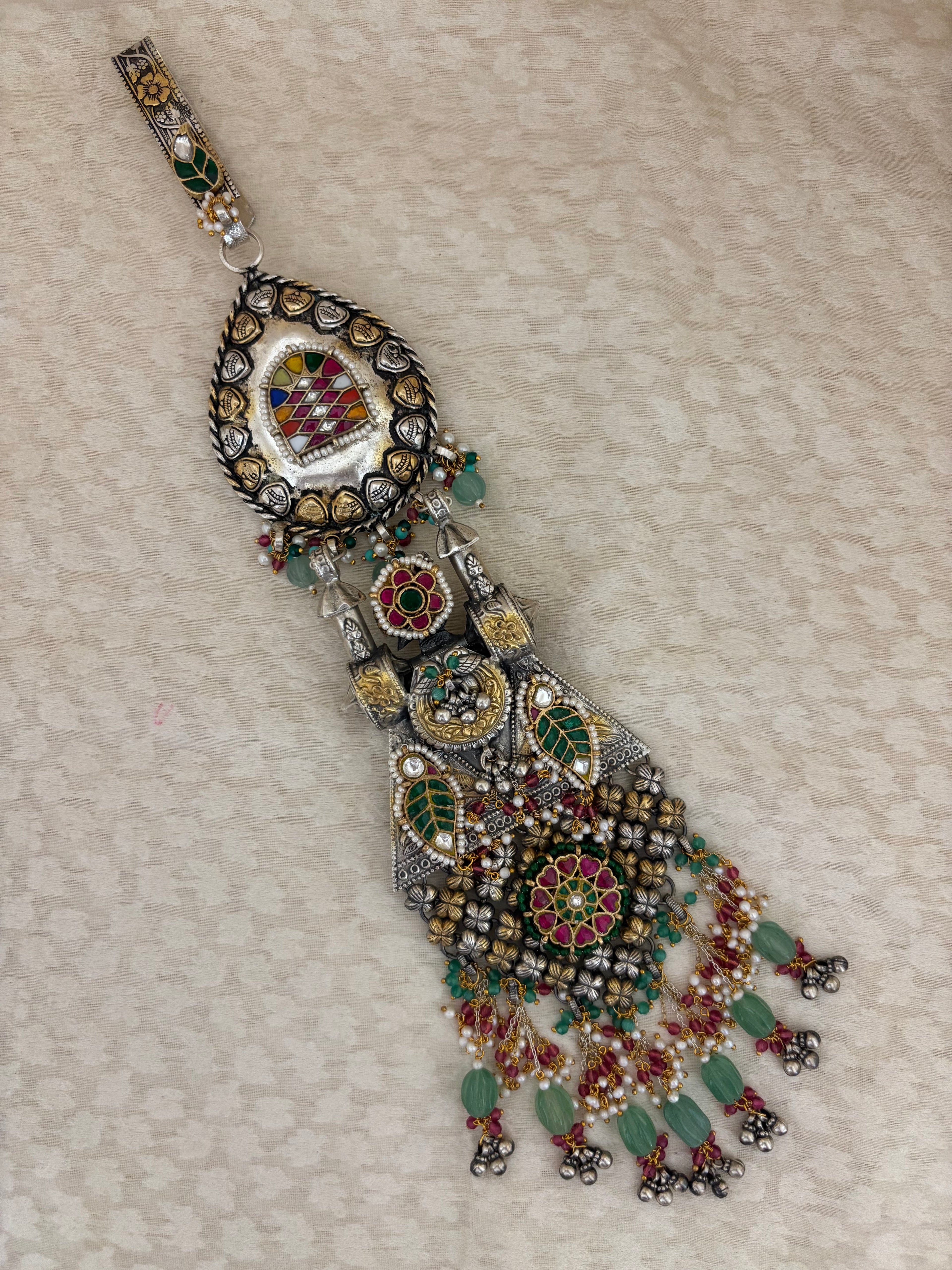 Teardrop Enamel & Pearl Fusion Juda