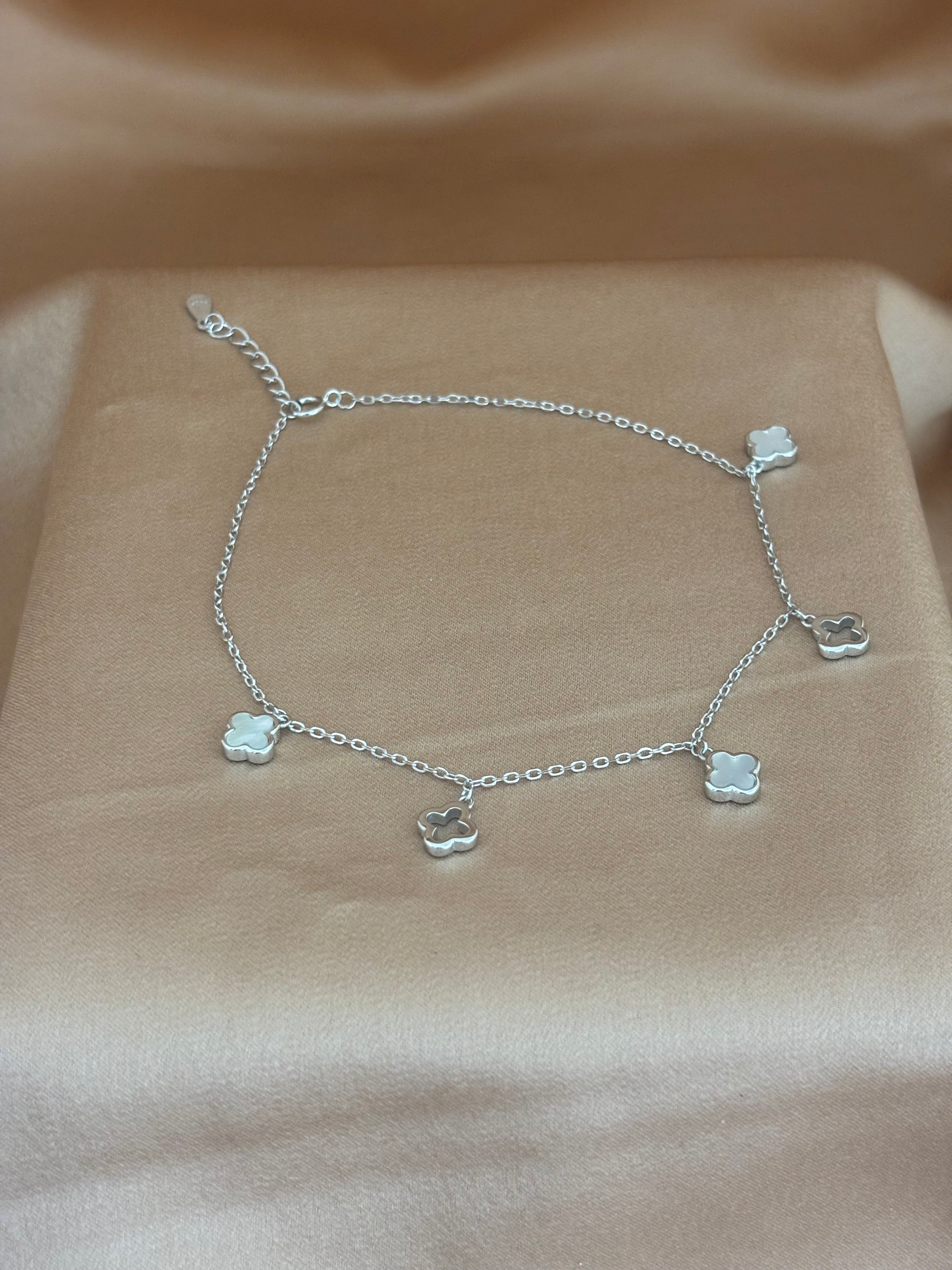 Celestial Stars & Stones Anklet