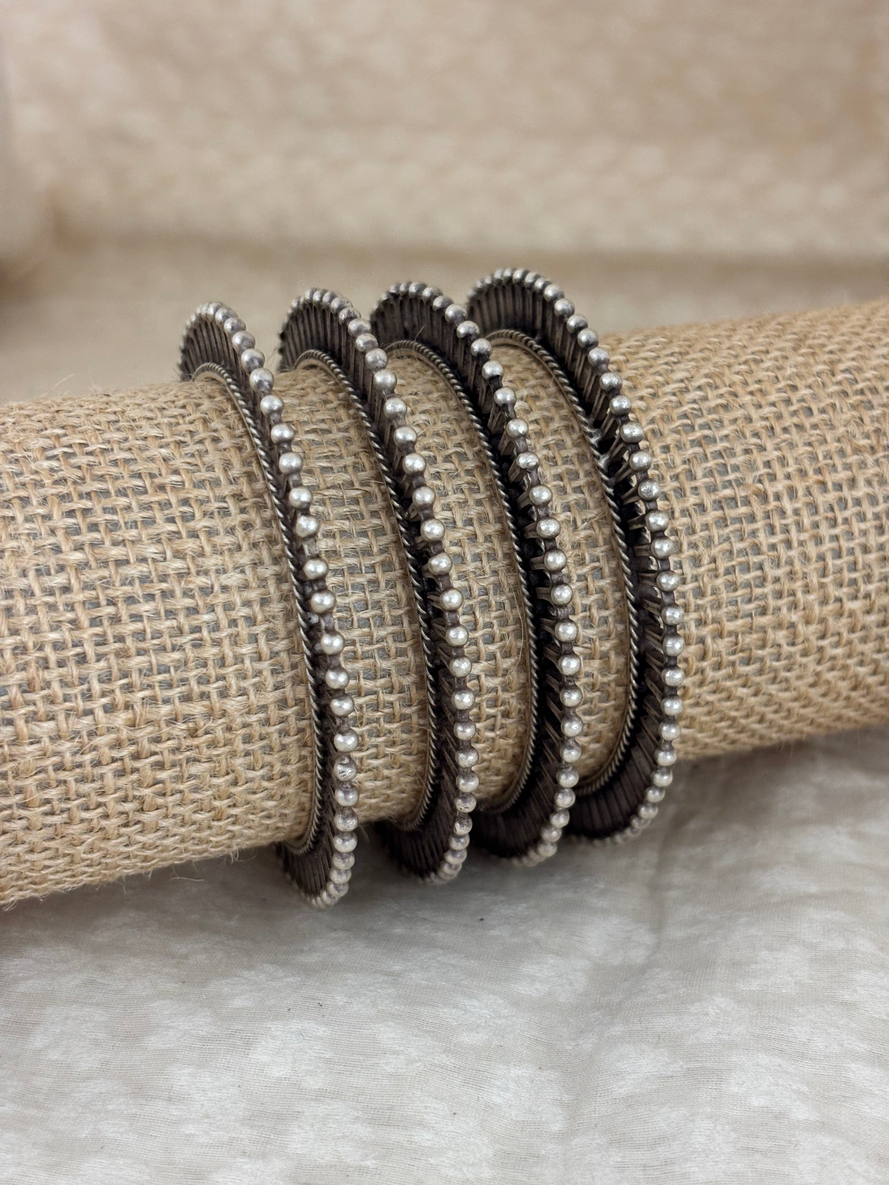 Tribal Spiked Filigree Bangles