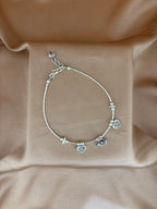 Bohemian Multi-Charm Heart Anklet