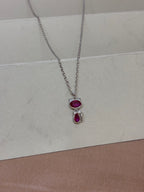 Ruby Red Cat Pendant