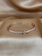 The Rose Halo Open Cuff