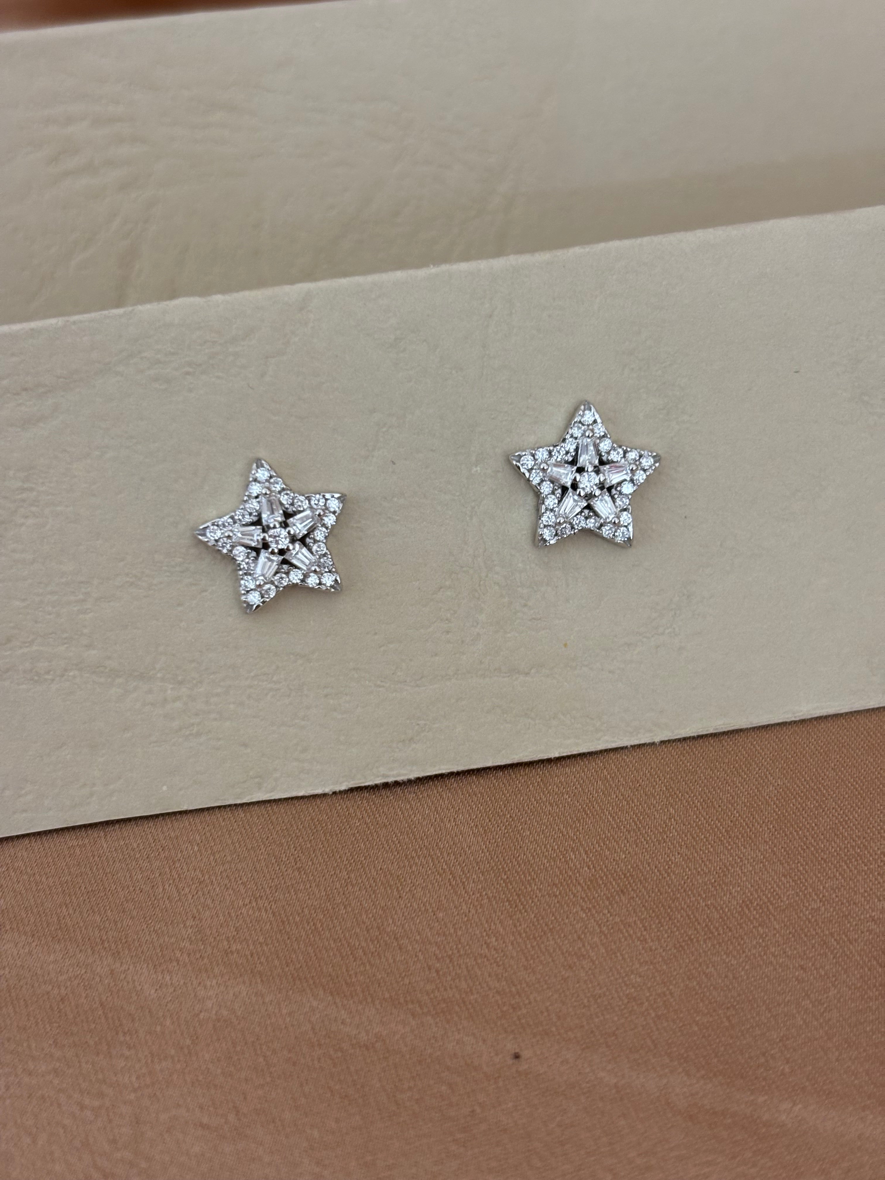 Dainty Celestial Star Pendant Set