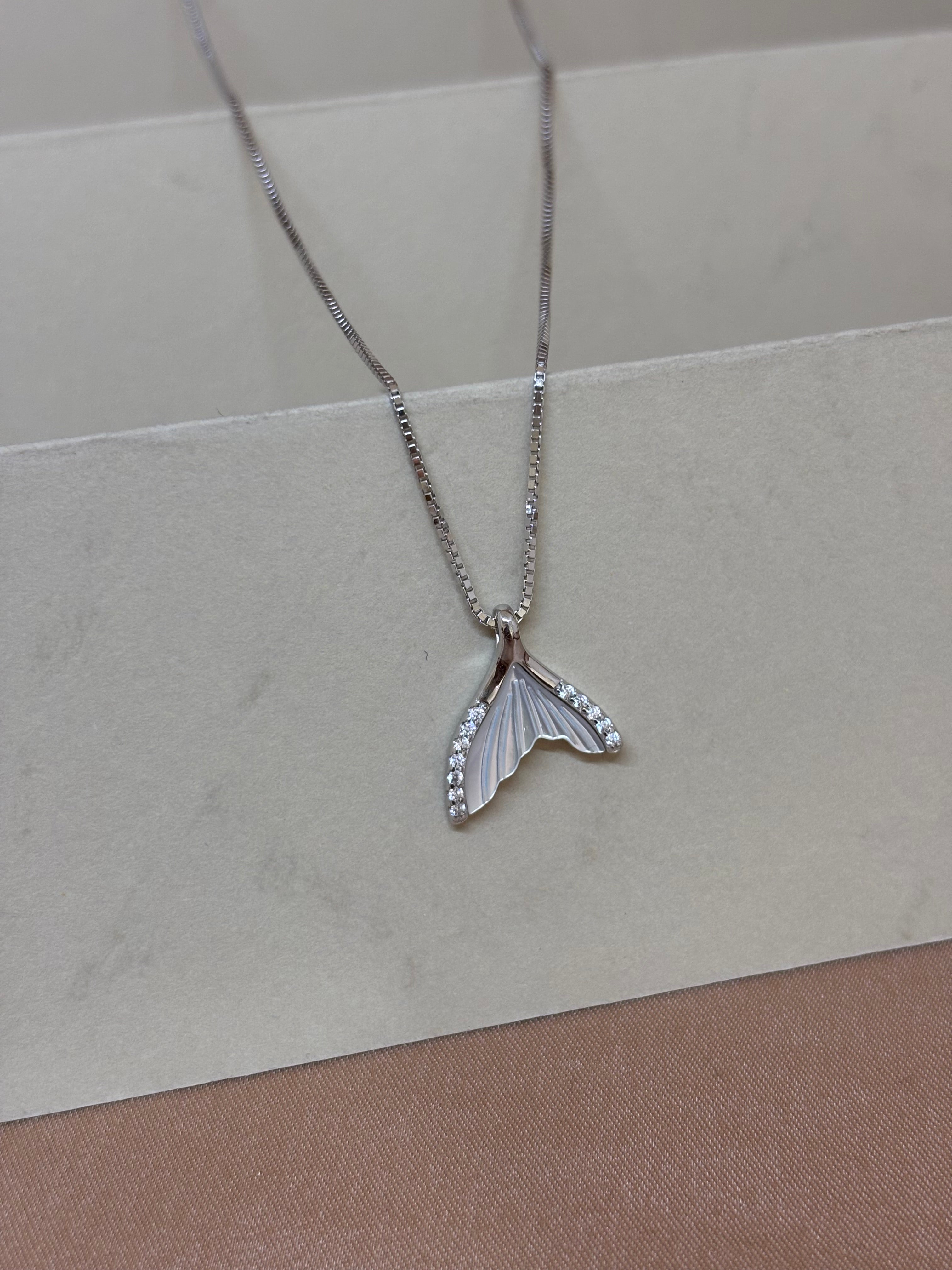 Mermaid Tail Shell Necklace