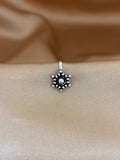 Starry Floret Silver Nose Pin