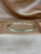 Hammered Sterling Silver Cuff