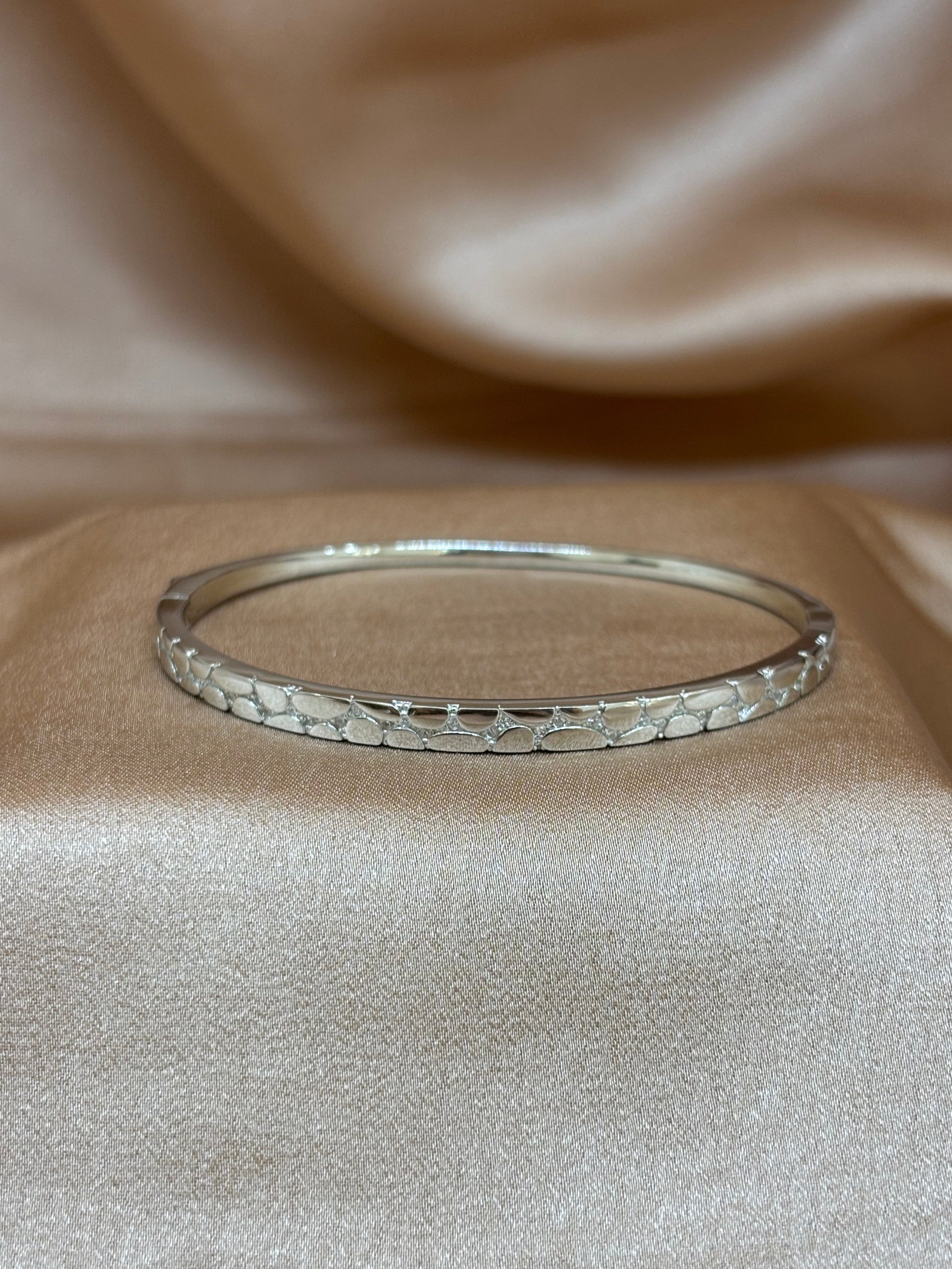 Hammered Sterling Silver Cuff
