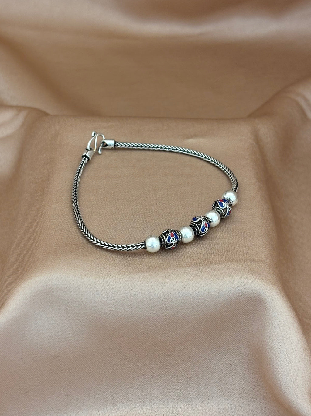 Heritage Enamel Beaded Bracelet