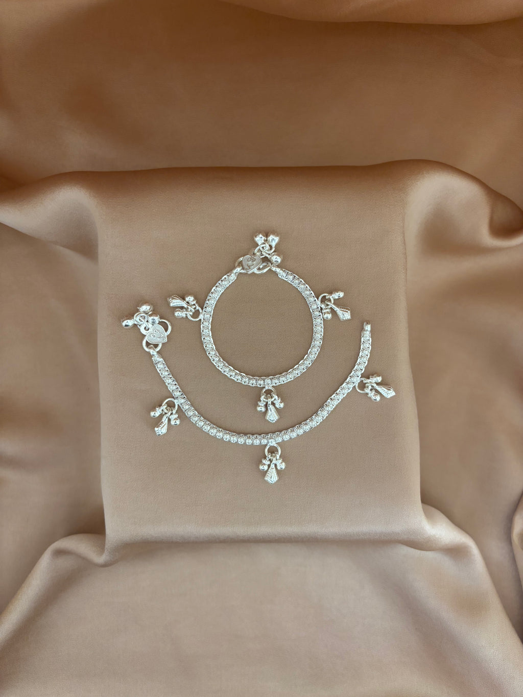 "Starlight Steps" Geometric Charm Payal