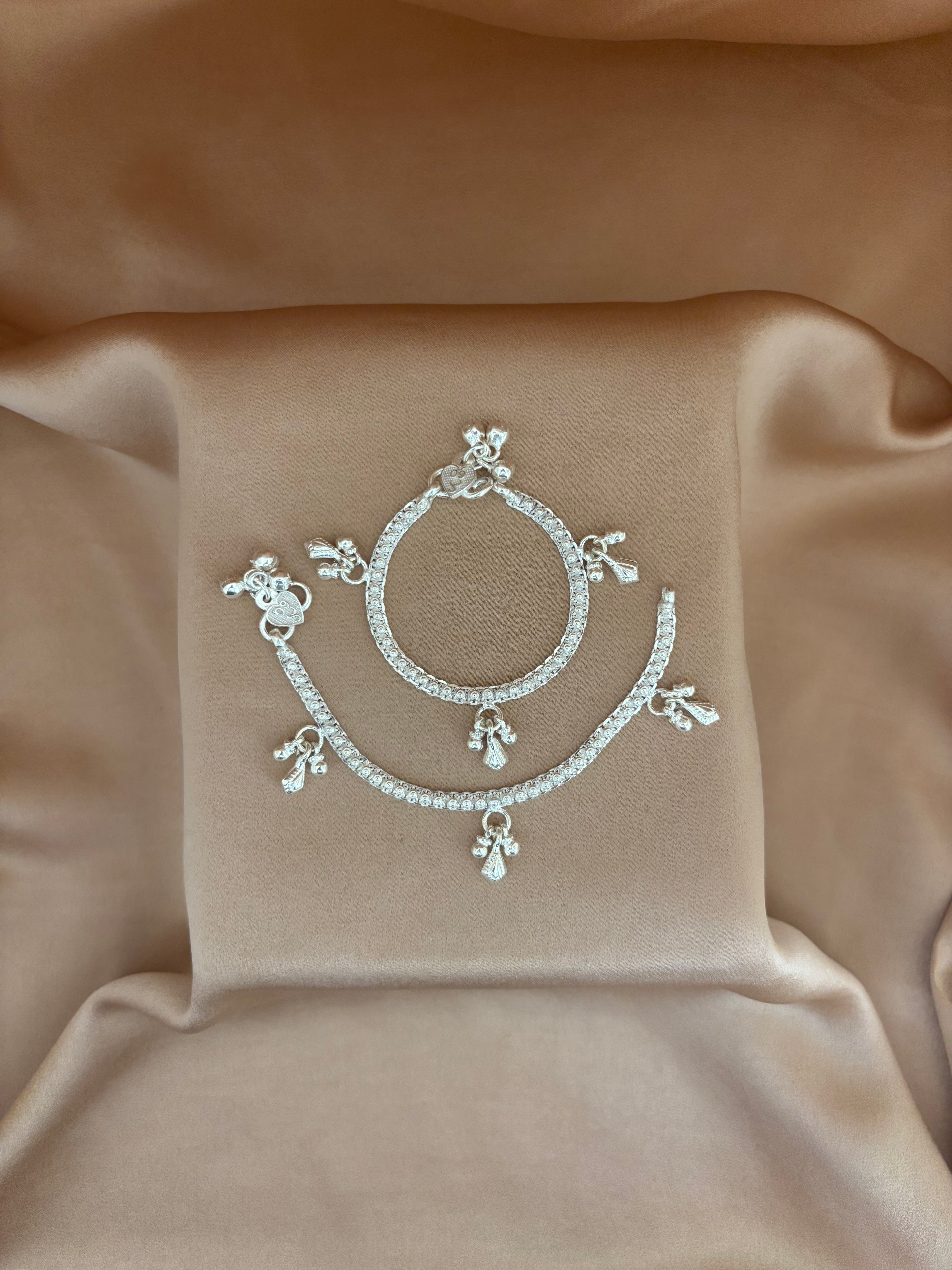 "Starlight Steps" Geometric Charm Payal