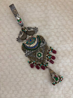 Meenakari Crescent & Jhumki Juda