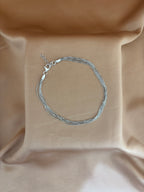Multi-Strand Shimmer Anklet