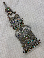 Royal Silver Elephant & Peacock Juda
