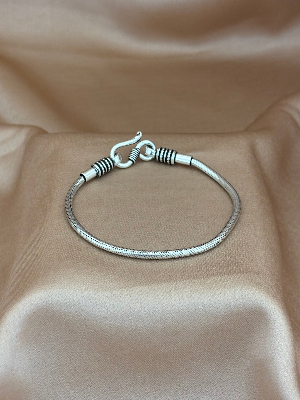 Classic Silver Snake Chain Bracelet