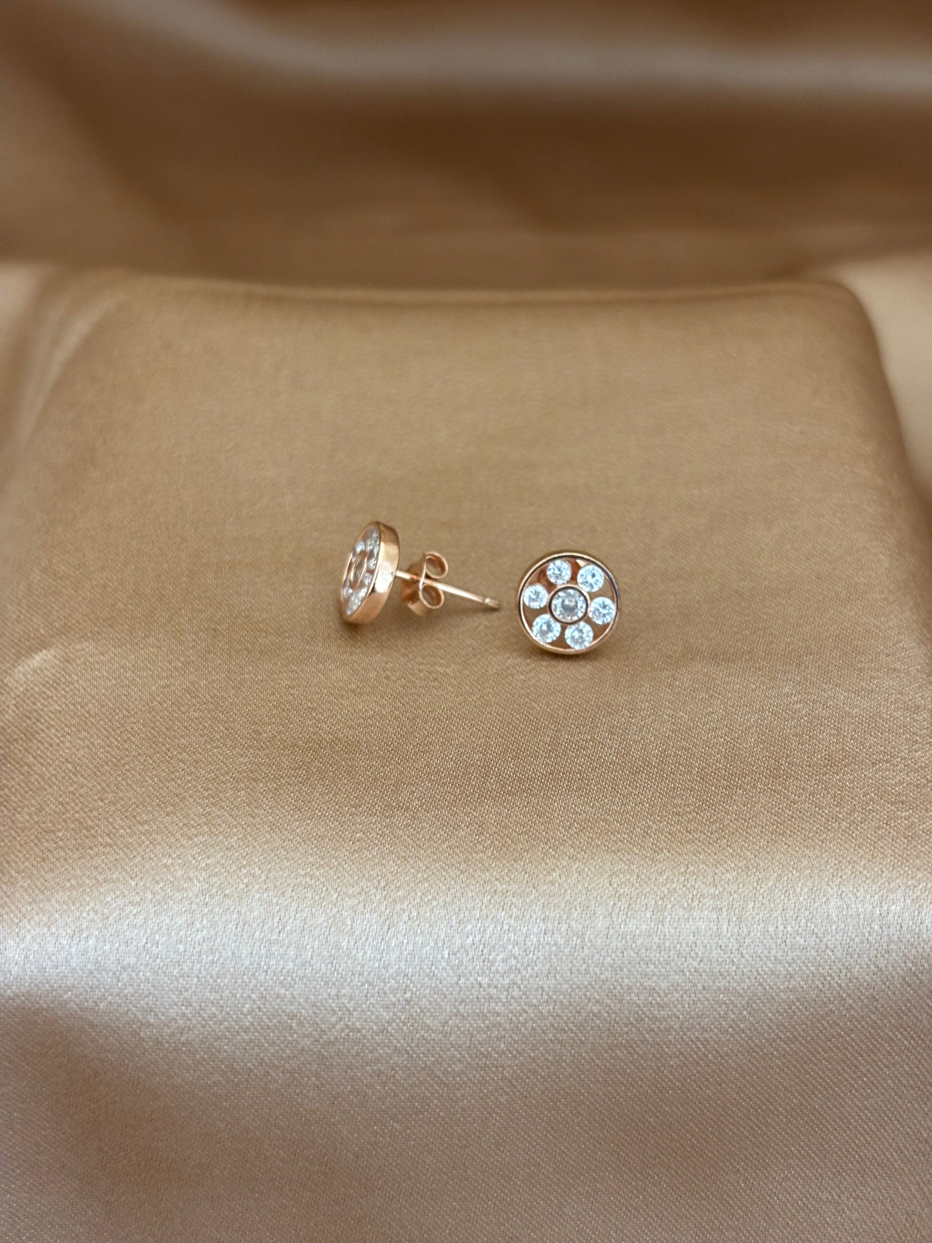 Celeste Bloom Stud Earrings