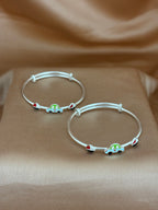 Little Racer Silver Baby Kadli Set