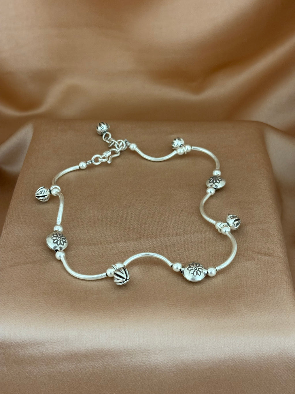 Floral Mandala Station Anklet
