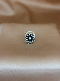 Tribal Beaded Sunburst Nose Pin