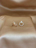 Aurelia Halo Drop Studs