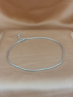 Sleek Snake Chain Anklet