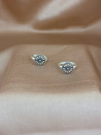 Vintage Sunburst Circular Silver Toe Rings