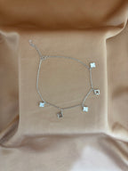 Celestial Stars & Stones Anklet