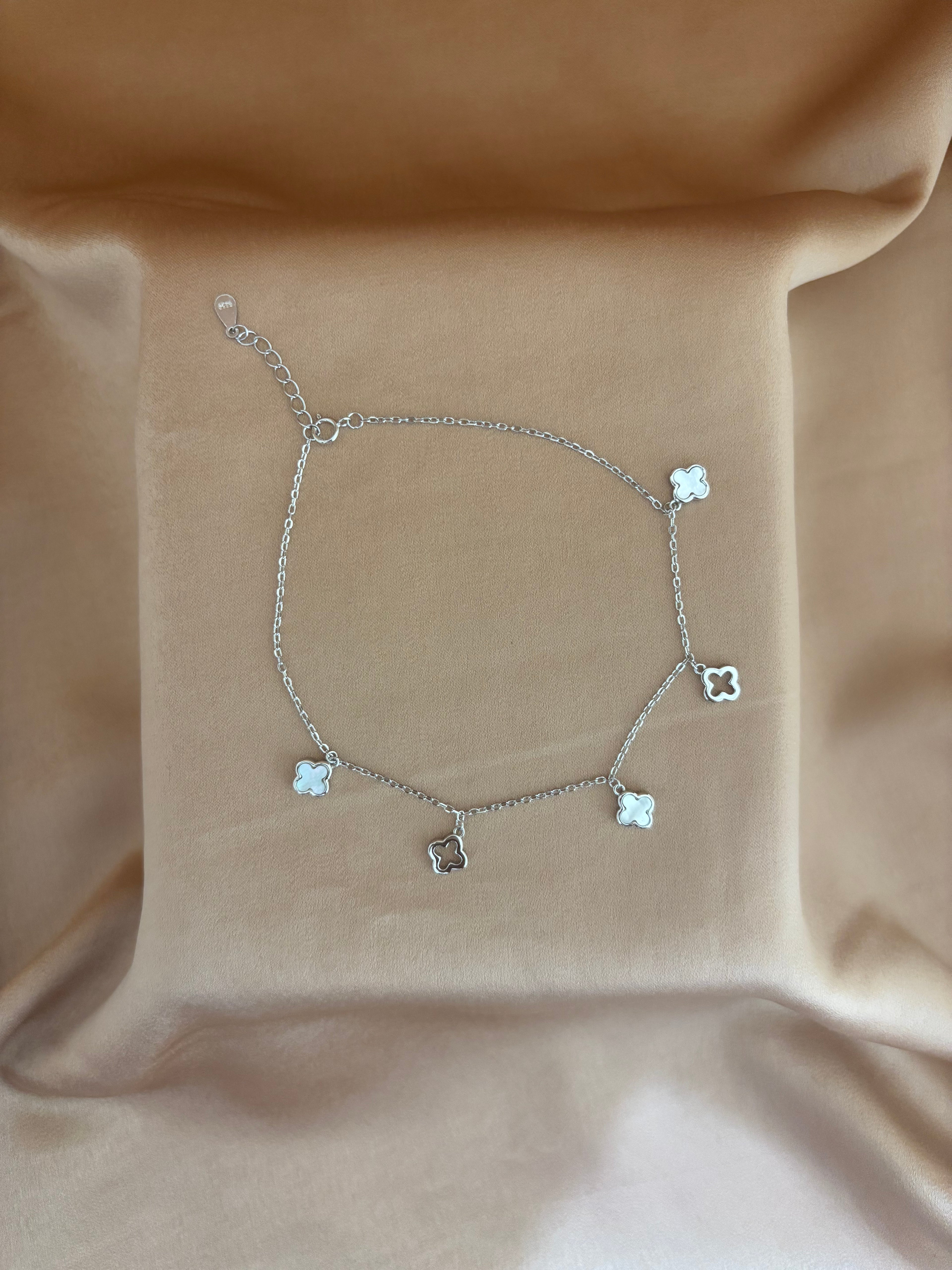 Celestial Stars & Stones Anklet
