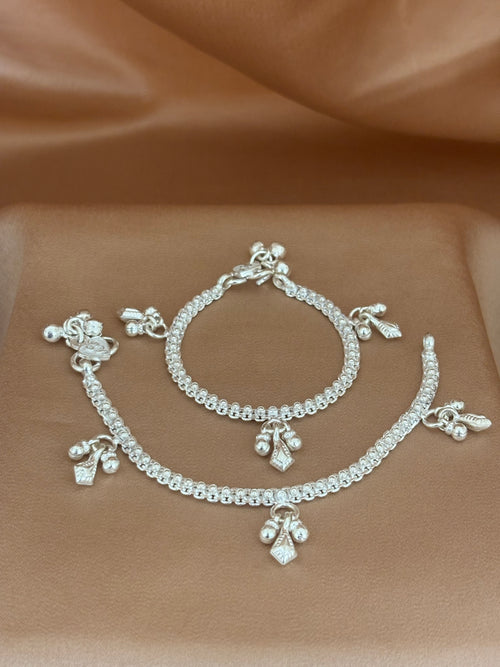 "Starlight Steps" Geometric Charm Payal