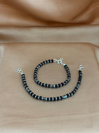 Faceted Black Onyx & Sterling Silver Nazariya