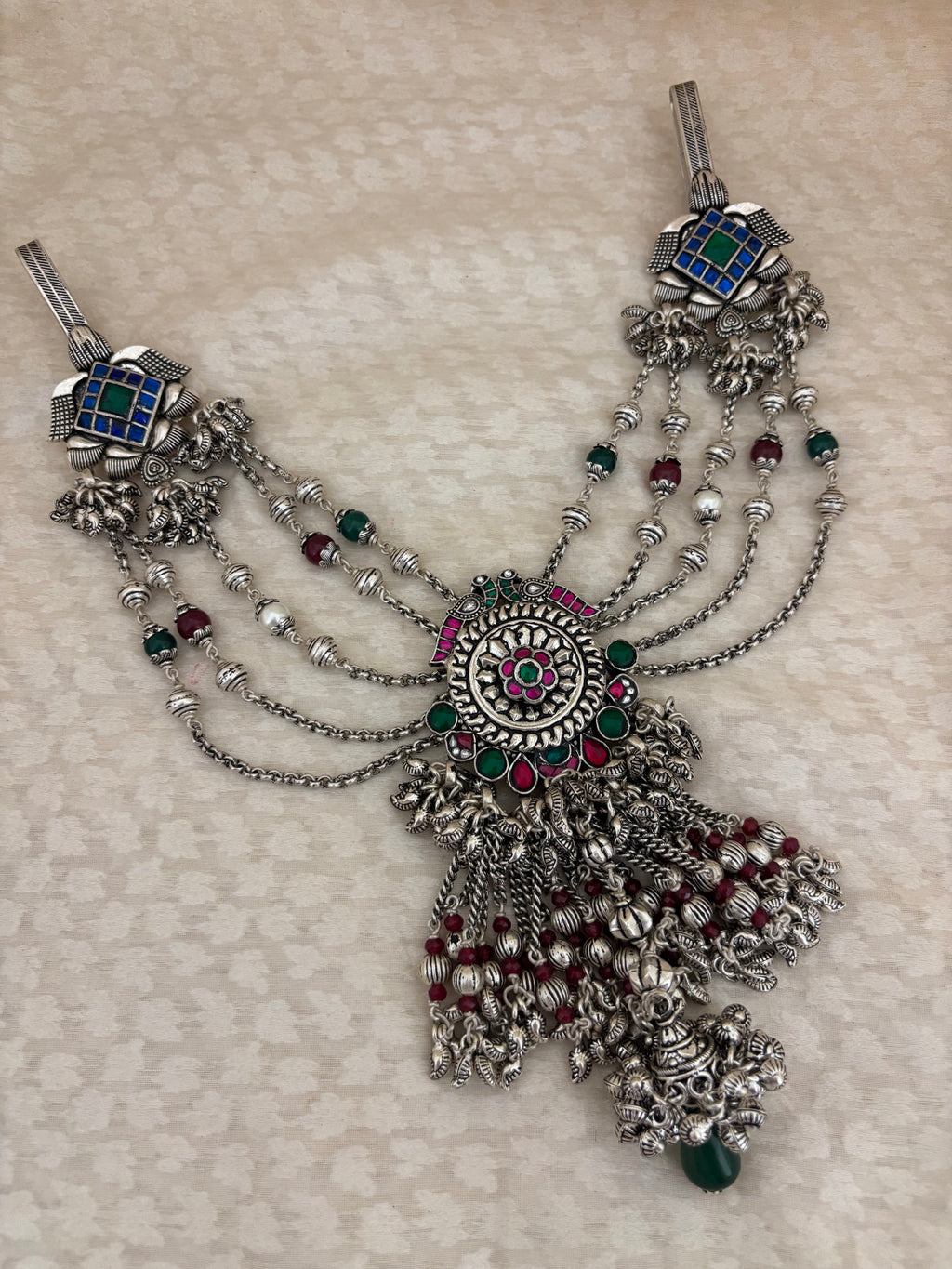 Multi-Layered Royal Silver Juda