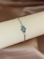 Marcasite Evil Eye Bracelet